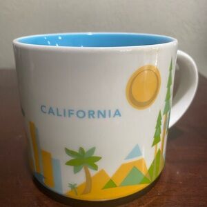 Starbucks, Ceramic, ‘You are Here’ CALIFORNIA Mug , 14 oz